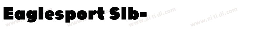 Eaglesport Slb字体转换